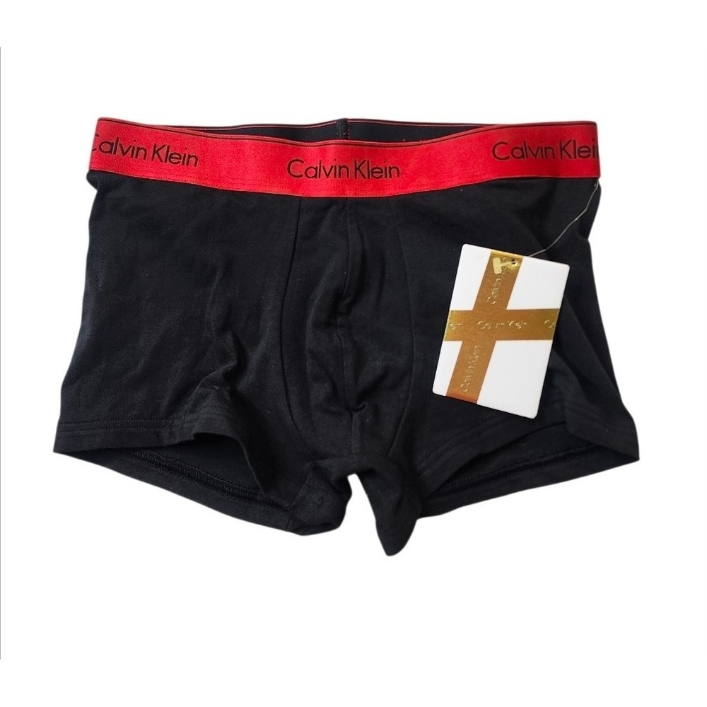 Calvin Klein Men's Stretch Boxer Trunk Single Underwear Black Size Small NWT